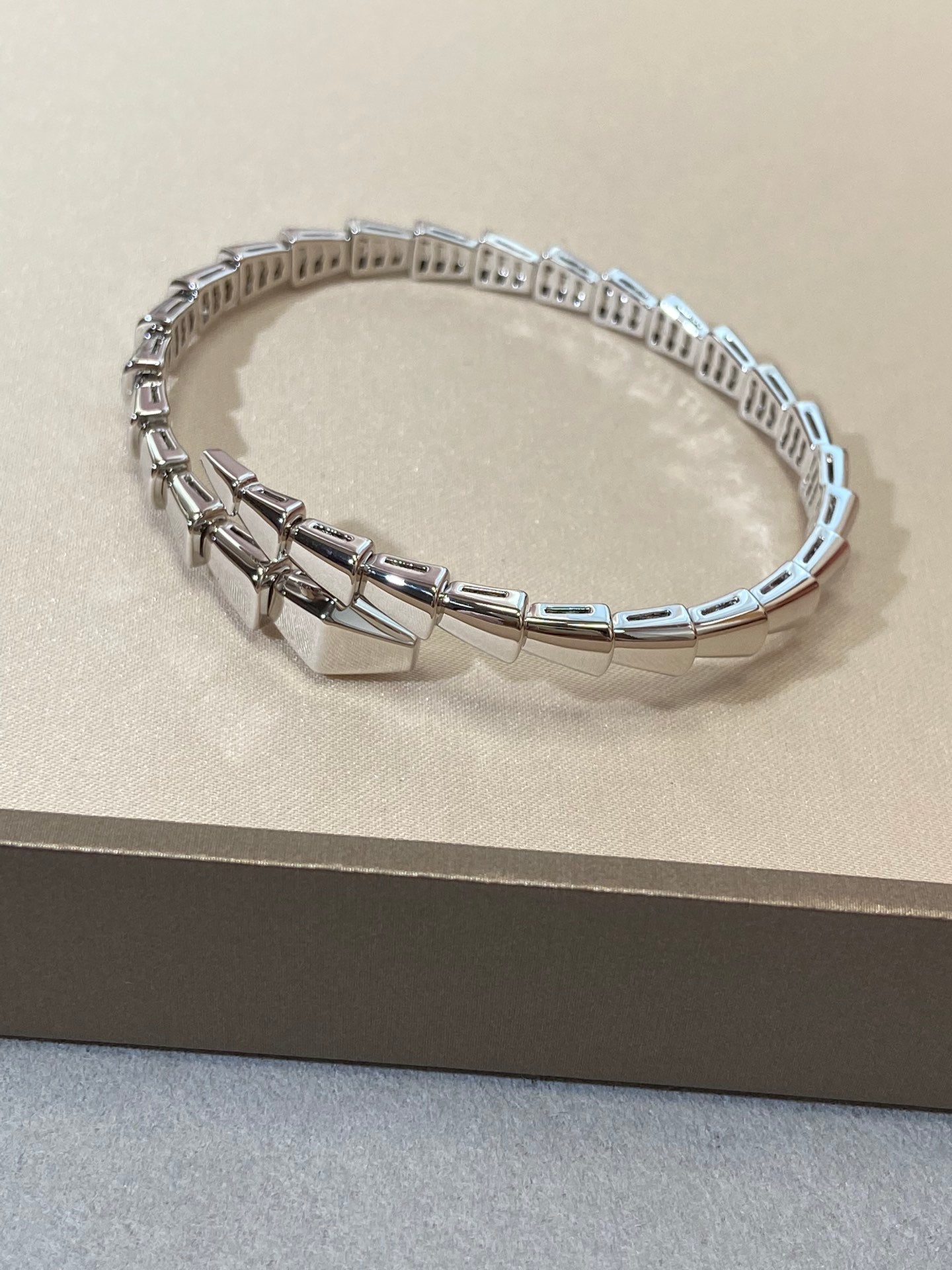 [Olivia Jewelry]SERPENTI VIPER SILVER BRACELET