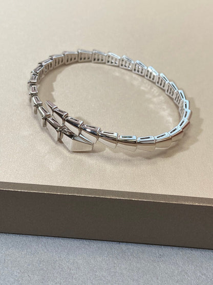 [OLIVIA]SERPENTI VIPER SILVER BRACELET