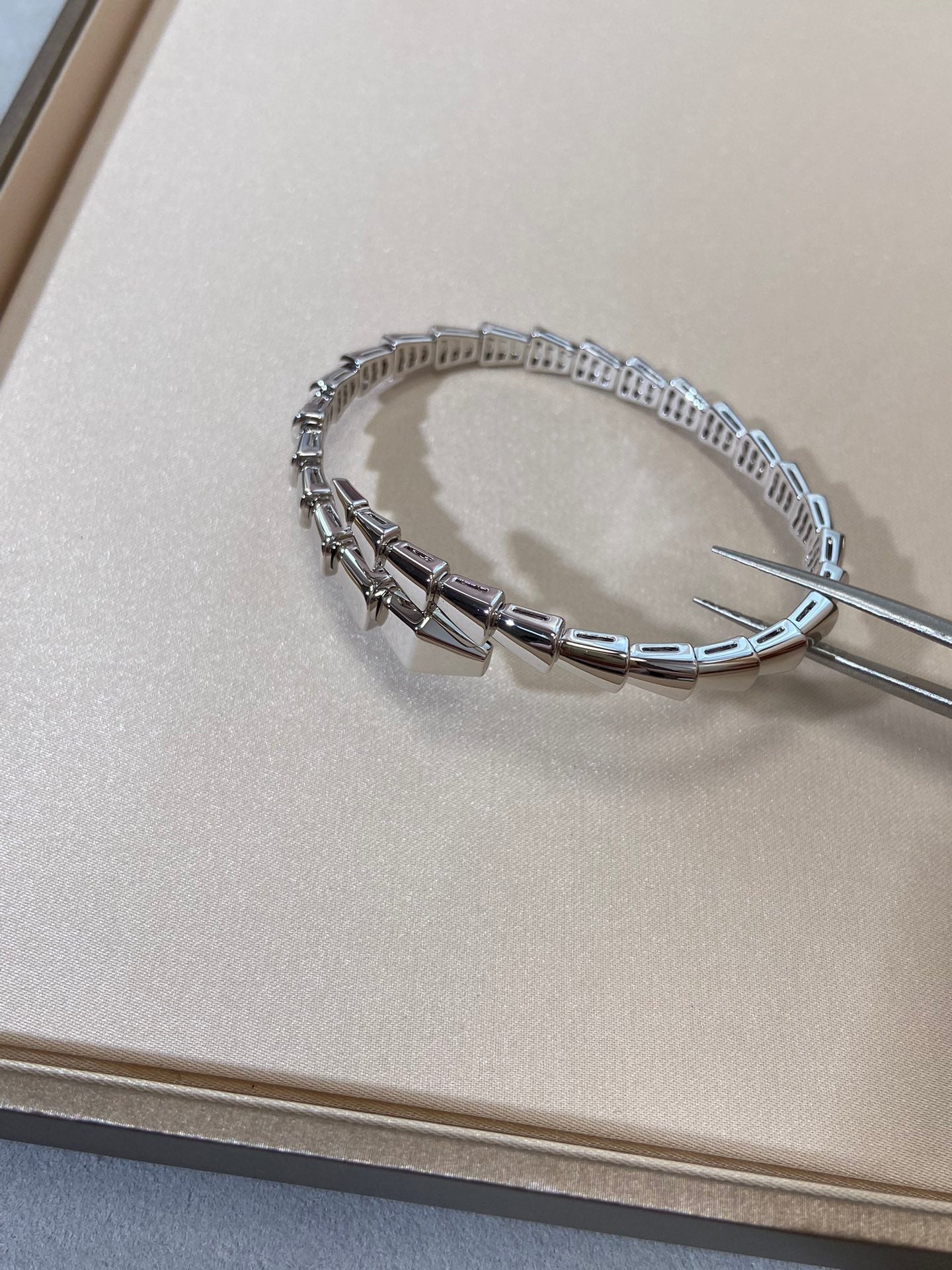 [OLIVIA]SERPENTI VIPER SILVER BRACELET