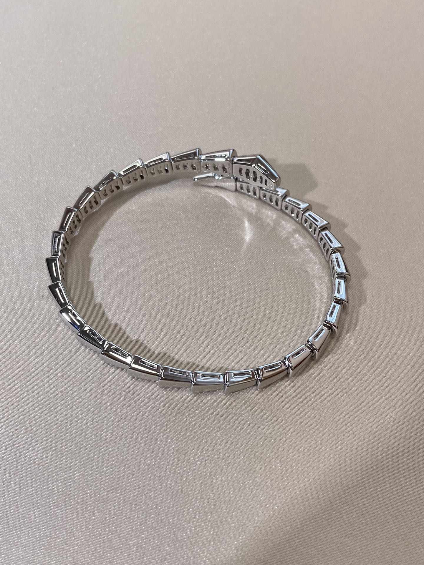 [OLIVIA]SERPENTI VIPER SILVER BRACELET