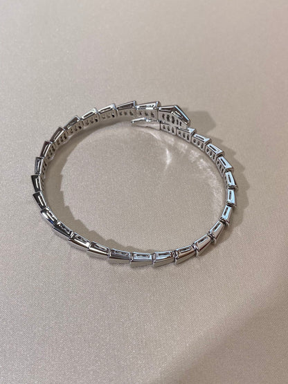 [OLIVIA]SERPENTI VIPER SILVER BRACELET