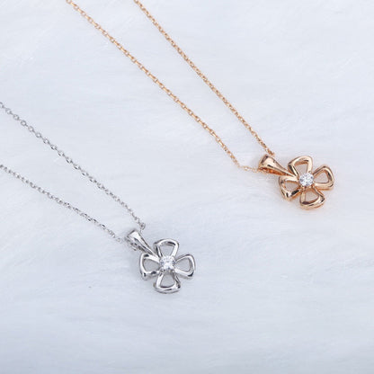 [OLIVIA]FIOREVER NECKLACE DIAMOND CENTER