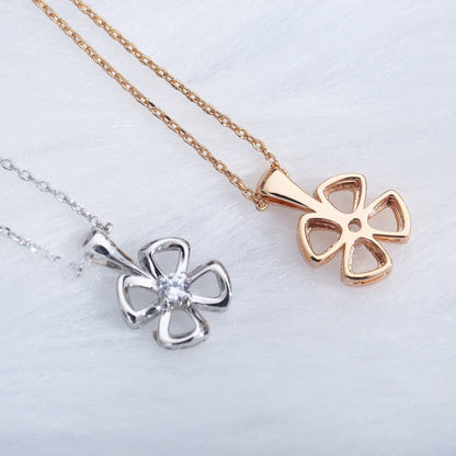 [OLIVIA]FIOREVER NECKLACE DIAMOND CENTER