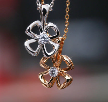 [OLIVIA]FIOREVER NECKLACE DIAMOND CENTER