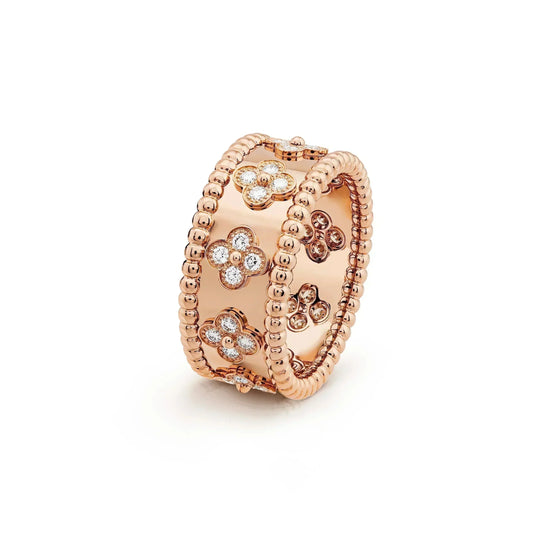 [Olivia Jewelry]CLOVER KALEIDOSCOPE RING 10MM